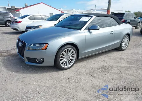 2011 Audi A5 2.0T Prestige from USA, damaged, VIN WAUTFAFH3BN016744